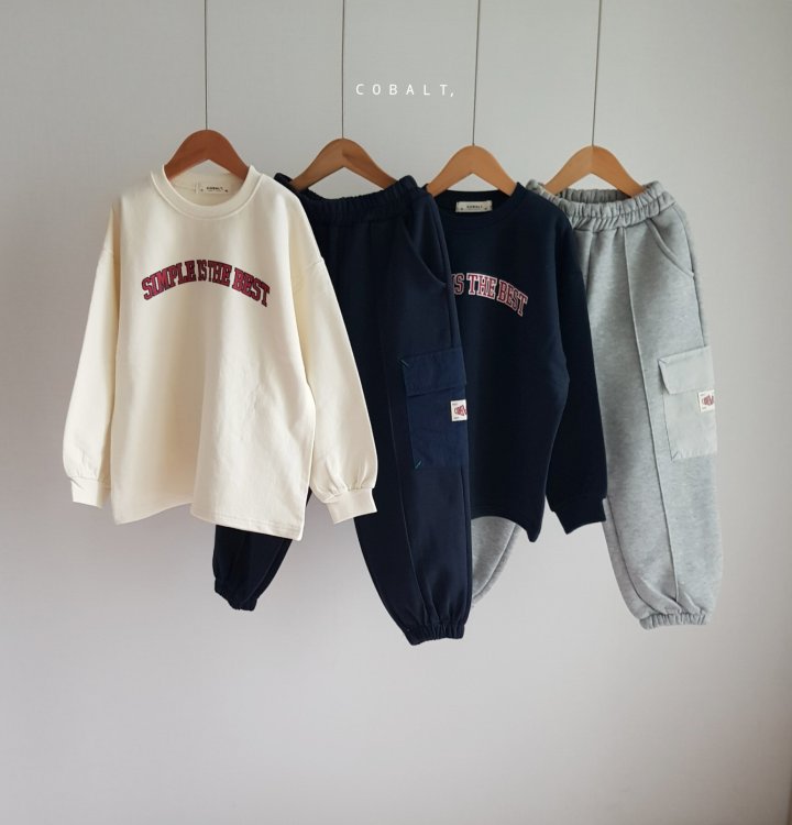 Cobalt - Korean Children Fashion - #stylishchildhood - Bartack Jogger Pants - 5