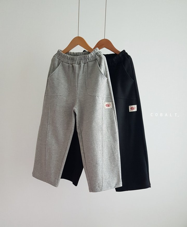 Cobalt - Korean Children Fashion - #todddlerfashion - Curve Line Pants - 11