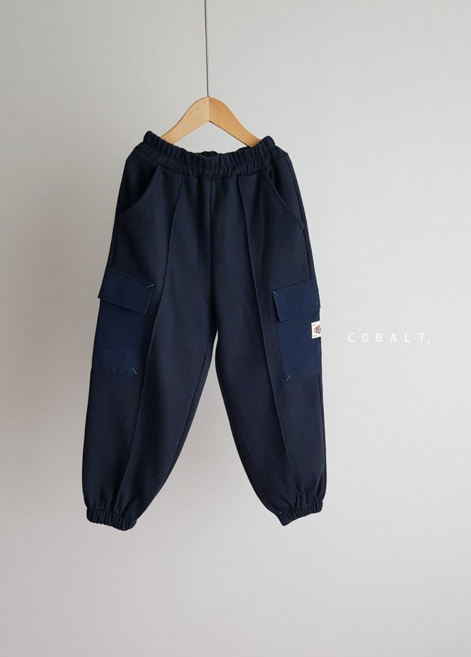 Cobalt - Korean Children Fashion - #todddlerfashion - Bartack Jogger Pants - 3
