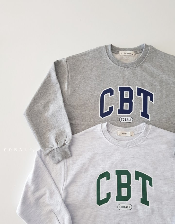 Cobalt - Korean Children Fashion - #toddlerclothing - CBT Sweatshirt