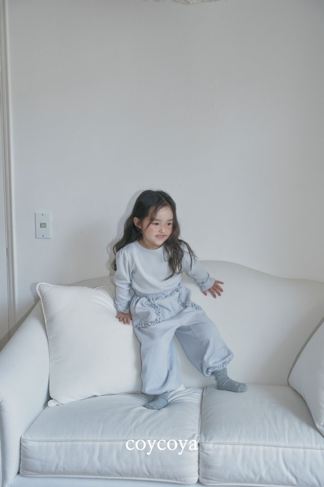 Coycoya - Korean Children Fashion - #childofig - Cottage Frill Jogger Pants - 10