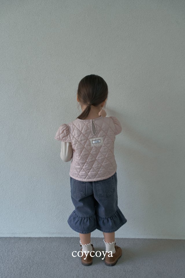 Coycoya - Korean Children Fashion - #childofig - Denim Frill Pants - 7