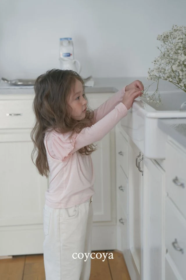 Coycoya - Korean Children Fashion - #childofig - Rosy Shirring Tee - 6