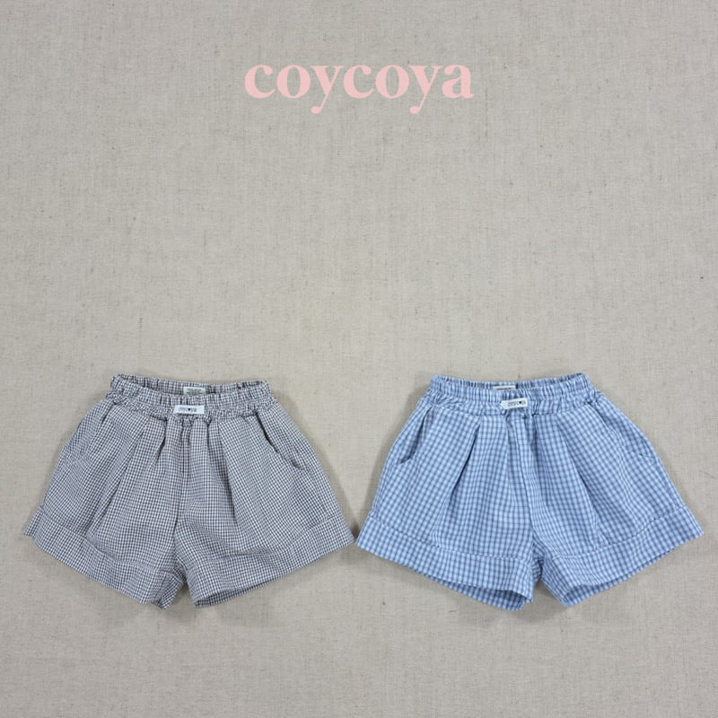 Coycoya - Korean Children Fashion - #childofig - Palms Check Shorts
