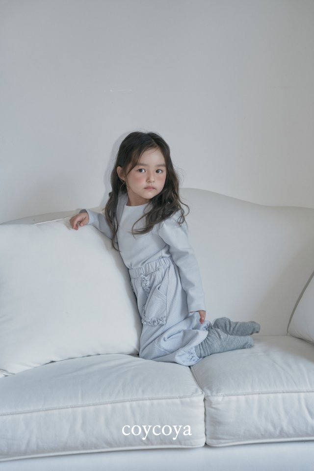 Coycoya - Korean Children Fashion - #designkidswear - Cottage Frill Jogger Pants - 12