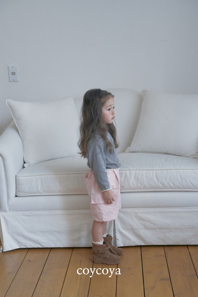 Coycoya - Korean Children Fashion - #discoveringself - Bermuda Cargo Pants - 11