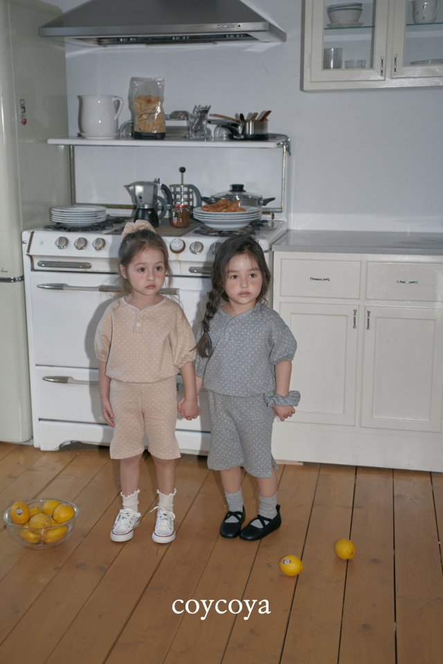 Coycoya - Korean Children Fashion - #discoveringself - Dot Capri Pants - 9