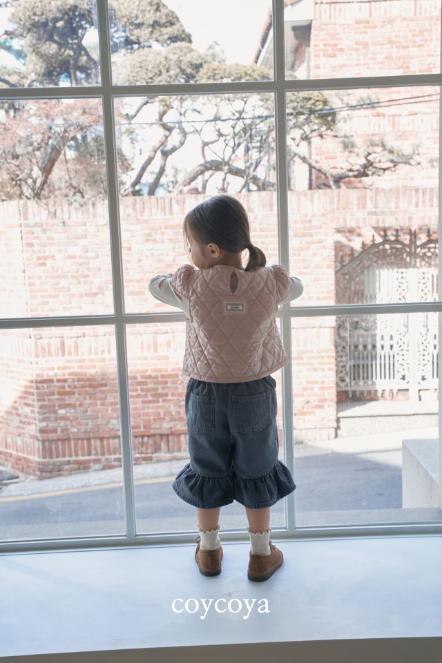Coycoya - Korean Children Fashion - #fashionkids - Miyu Cap Sleeve Blouse - 9