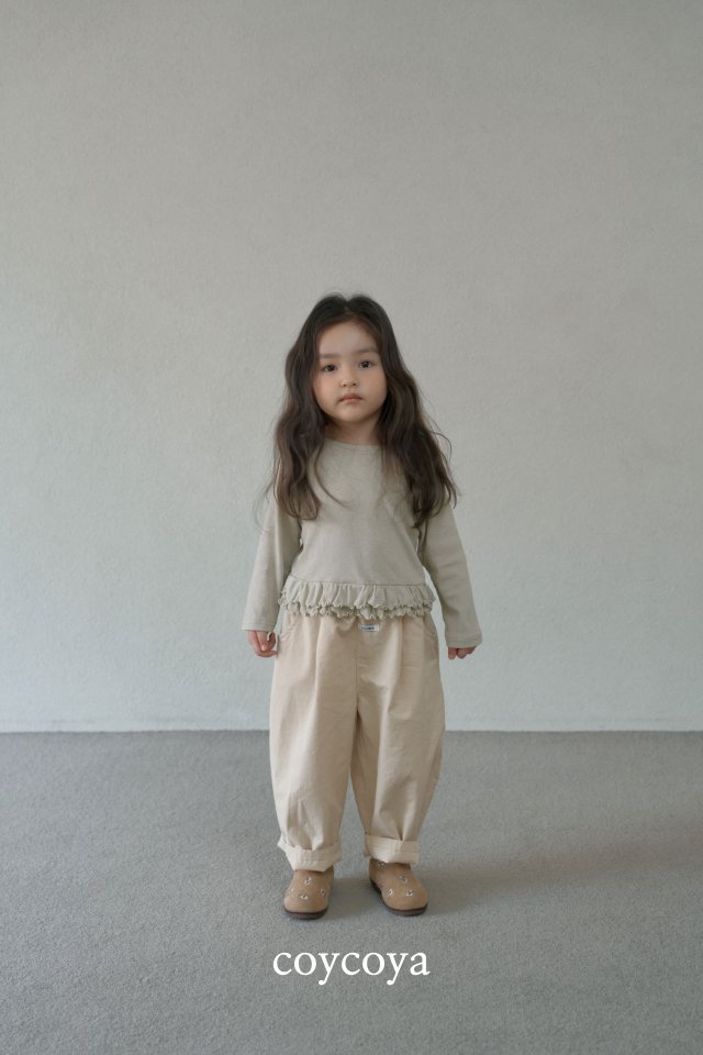 Coycoya - Korean Children Fashion - #fashionkids - Muse Curve Pants - 8