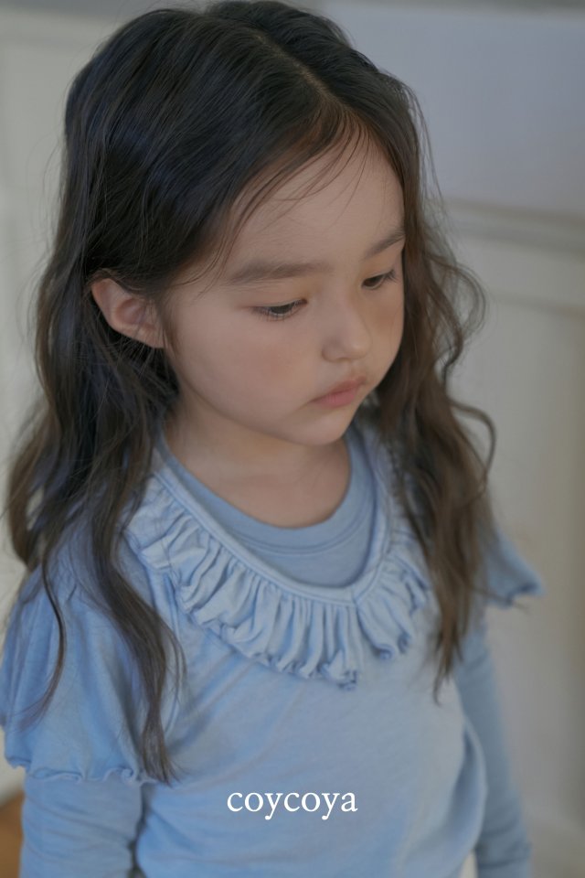 Coycoya - Korean Children Fashion - #kidsshorts - Rosy Frill Sleeveless Top - 12