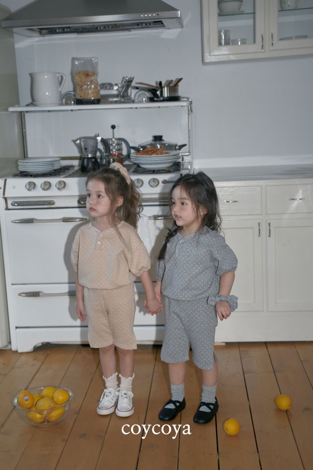 Coycoya - Korean Children Fashion - #kidsshorts - Dot Capri Pants - 11
