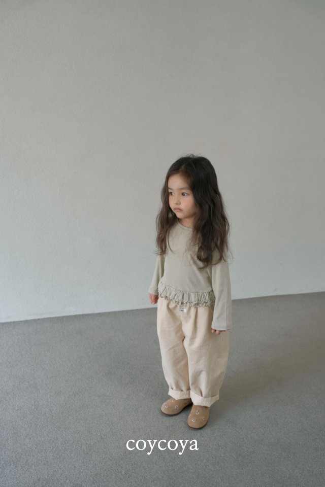 Coycoya - Korean Children Fashion - #kidsshorts - Muse Curve Pants - 9