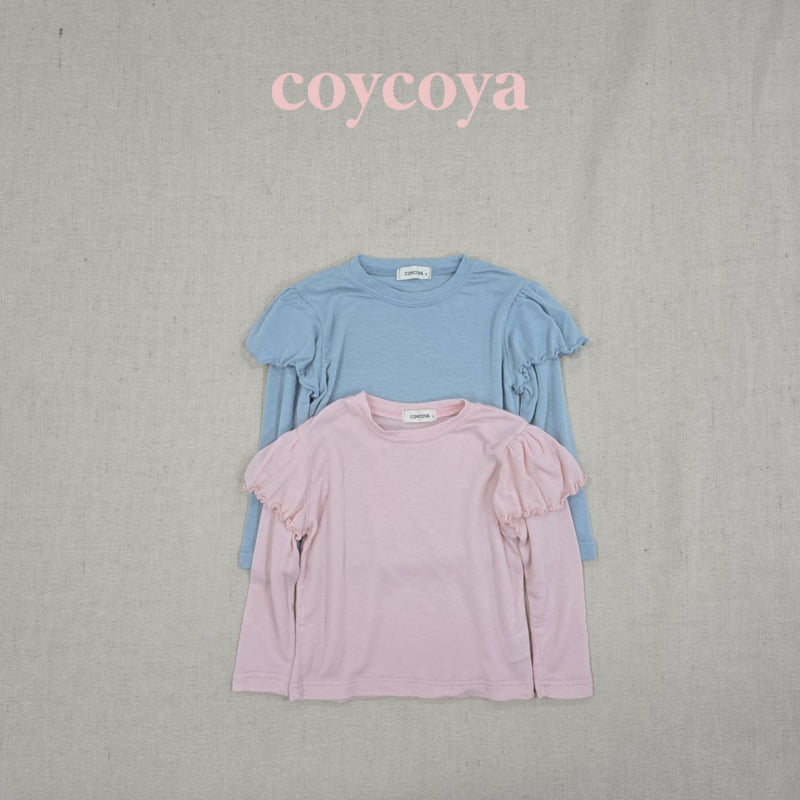 Coycoya - Korean Children Fashion - #littlefashionista - Rosy Shirring Tee