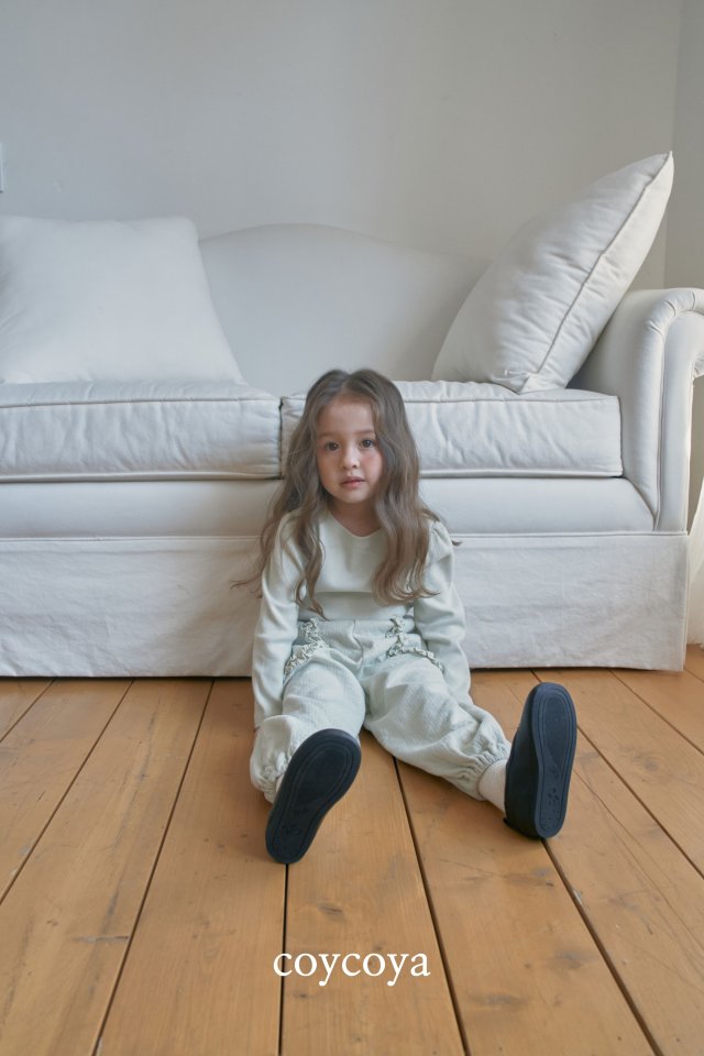 Coycoya - Korean Children Fashion - #magicofchildhood - Cottage Frill Jogger Pants - 6