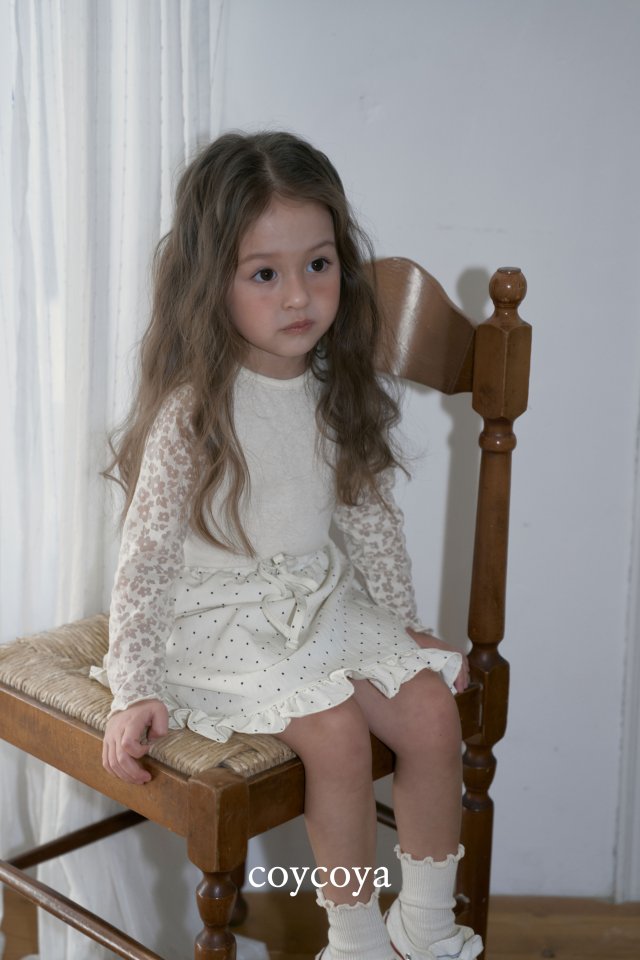 Coycoya - Korean Children Fashion - #littlefashionista - Dot Frill Skirt - 4