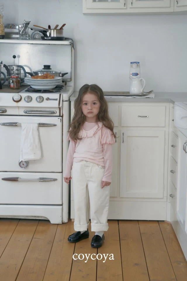 Coycoya - Korean Children Fashion - #minifashionista - Rosy Shirring Tee - 3