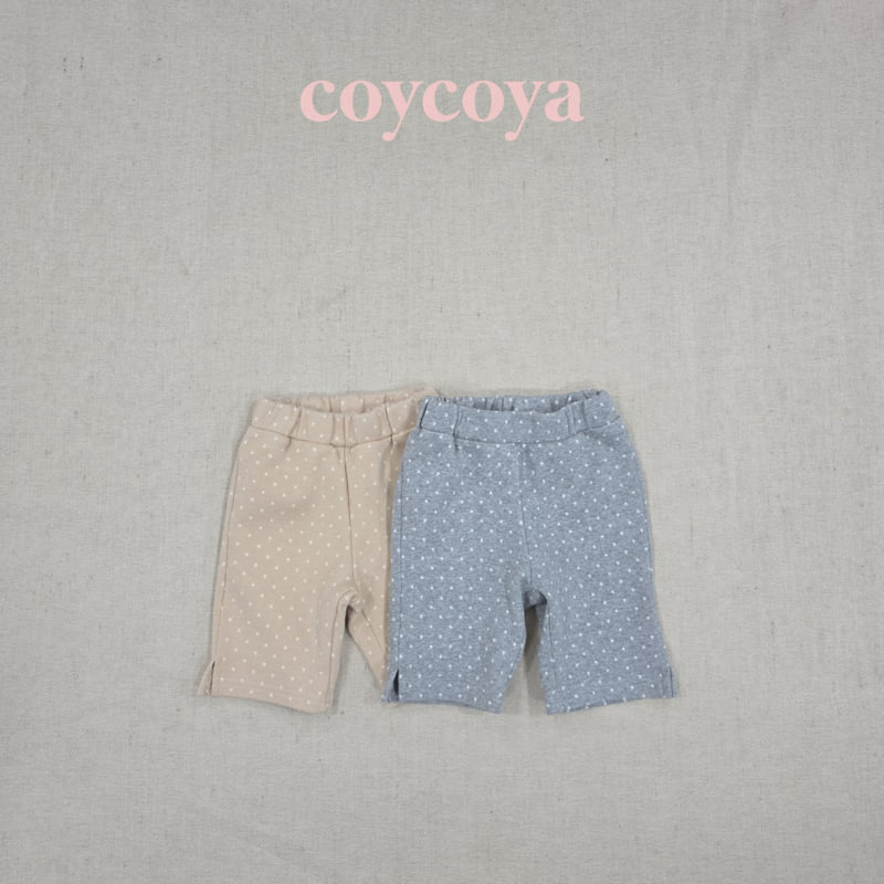 Coycoya - Korean Children Fashion - #minifashionista - Dot Capri Pants
