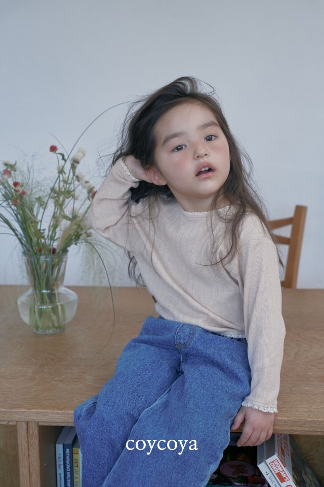 Coycoya - Korean Children Fashion - #prettylittlegirls - Emily Lace Tee - 9