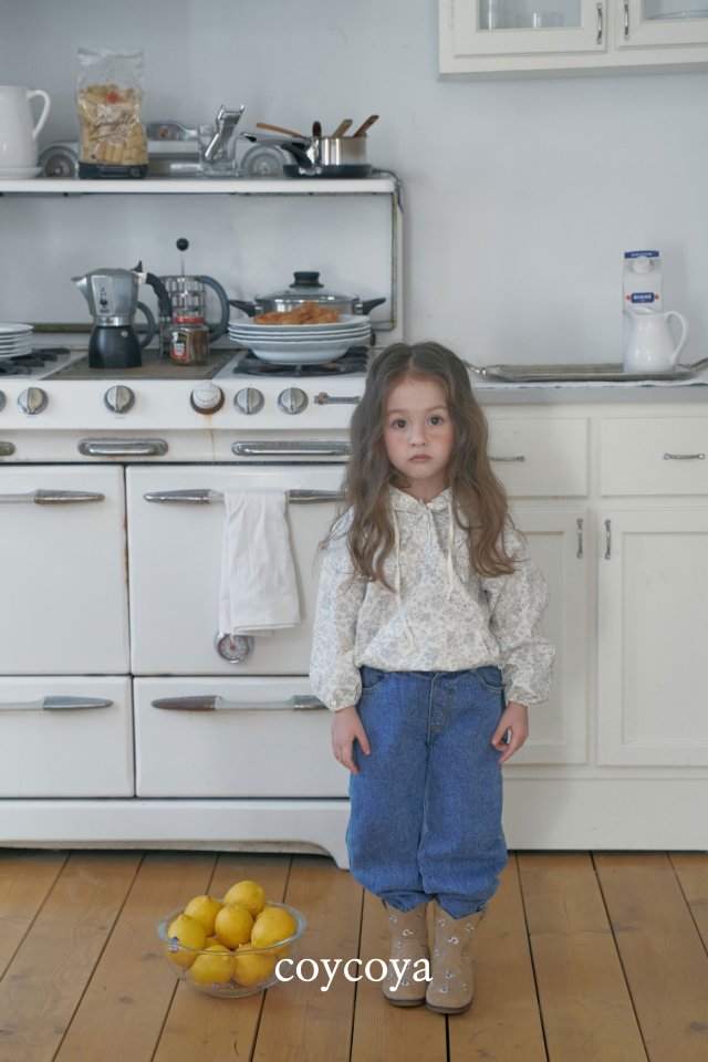 Coycoya - Korean Children Fashion - #prettylittlegirls - Barnet Denim Pants - 3