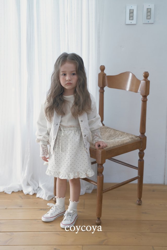Coycoya - Korean Children Fashion - #prettylittlegirls - Dot Frill Skirt - 6