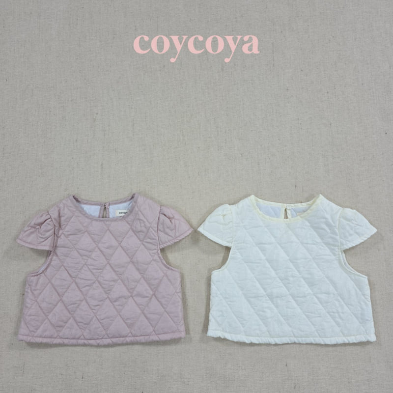 Coycoya - Korean Children Fashion - #prettylittlegirls - Miyu Cap Sleeve Blouse