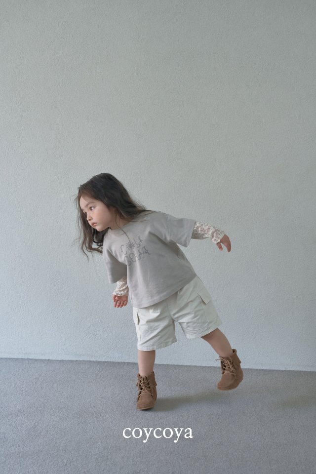 Coycoya - Korean Children Fashion - #todddlerfashion - Bermuda Cargo Pants - 5