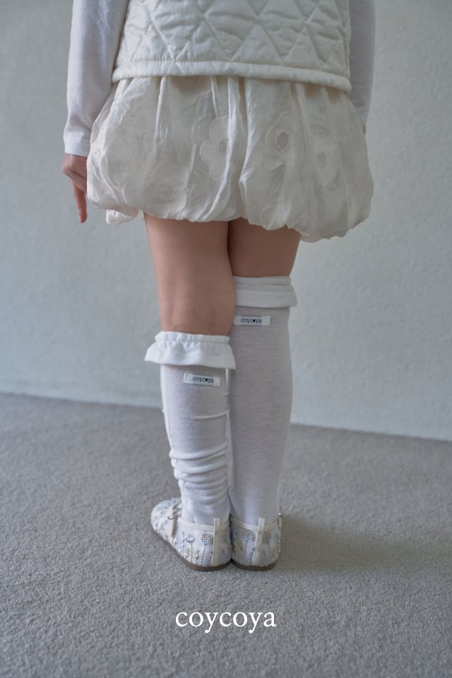 Coycoya - Korean Children Fashion - #toddlerclothing - Yaya Frill Socks - 9