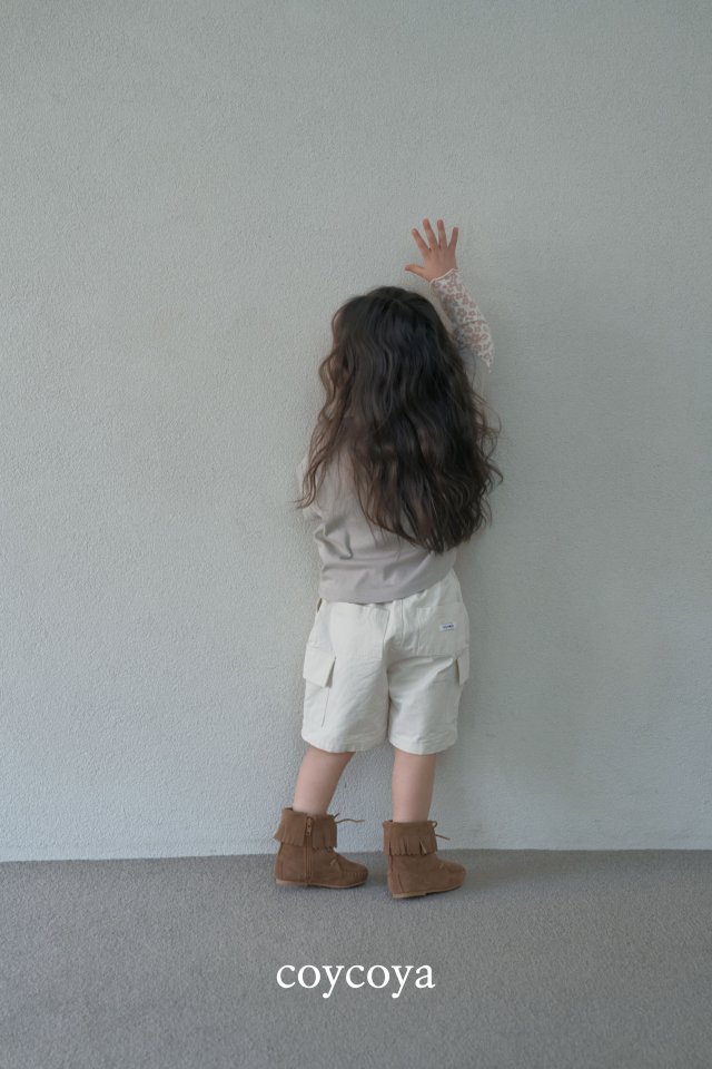 Coycoya - Korean Children Fashion - #toddlerclothing - Bermuda Cargo Pants - 6