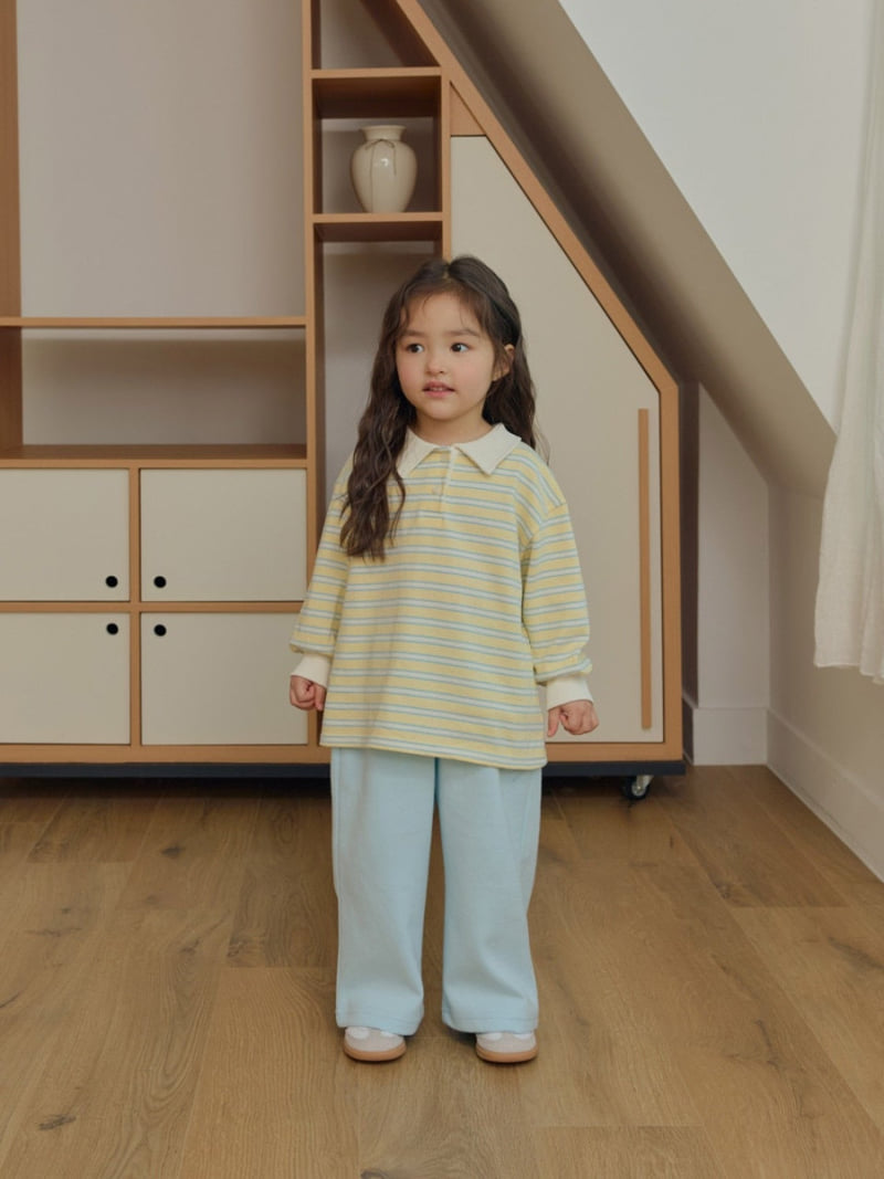 Daily Bebe - Korean Children Fashion - #Kfashion4kids - Cozy Collar Tee - 10