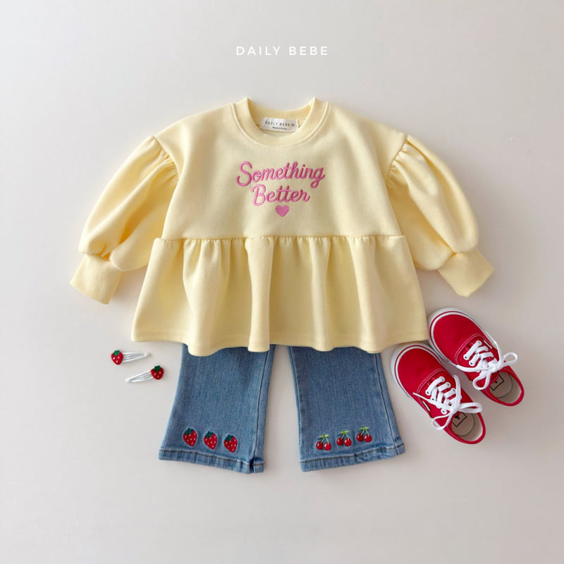 Daily Bebe - Korean Children Fashion - #Kfashion4kids - Something Better Sweatshirt - 6