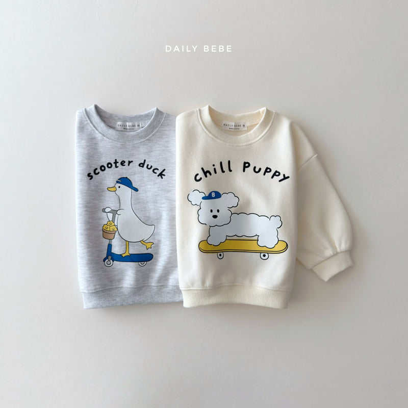 Daily Bebe - Korean Children Fashion - #Kfashion4kids - Vroom Vroom Sweatshirt