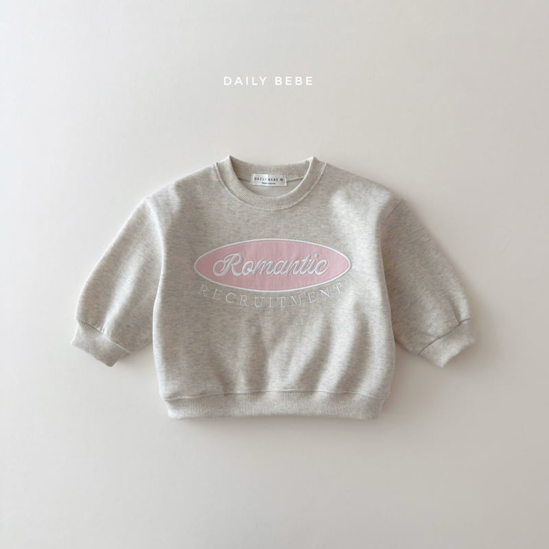 Daily Bebe - Korean Children Fashion - #kidzfashiontrend - Romantic Sweatshirt - 4