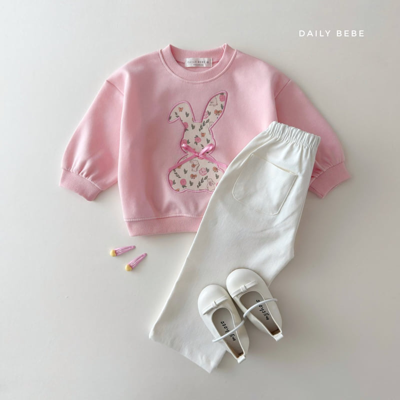 Daily Bebe - Korean Children Fashion - #Kfashion4kids - Floral Sweatshirt - 12