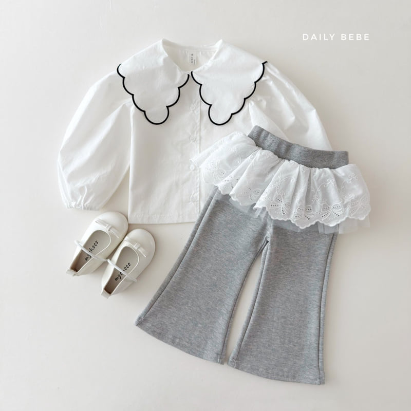 Daily Bebe - Korean Children Fashion - #childofig - Lovely Blouse - 6