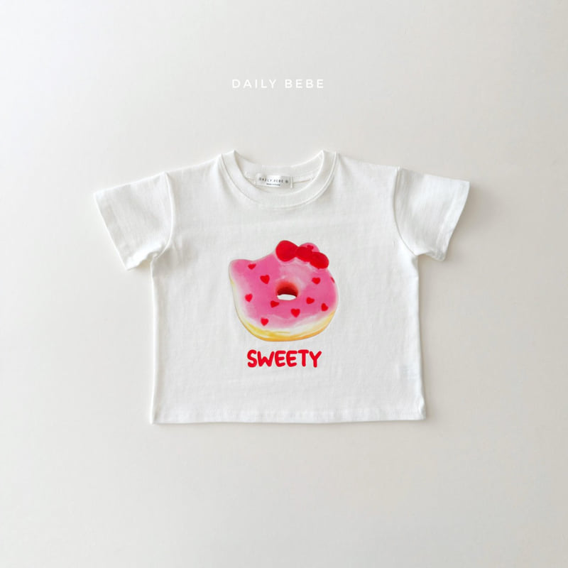 Daily Bebe - Korean Children Fashion - #stylishchildhood - Bakery Short Sleeve Tee - 4