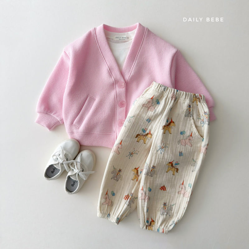Daily Bebe - Korean Children Fashion - #childofig - Spring Cardigan - 7