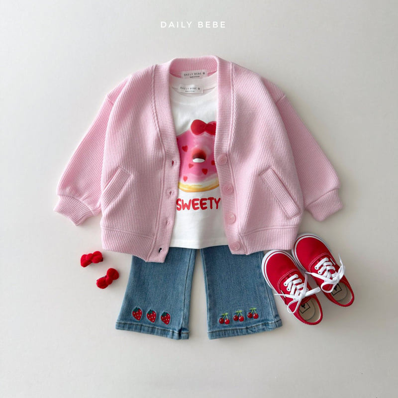 Daily Bebe - Korean Children Fashion - #childofig - Spring Cardigan - 8
