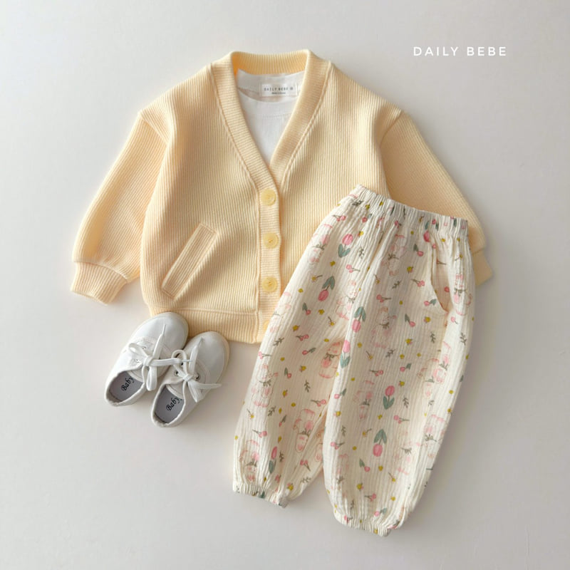 Daily Bebe - Korean Children Fashion - #childofig - Spring Pants - 6