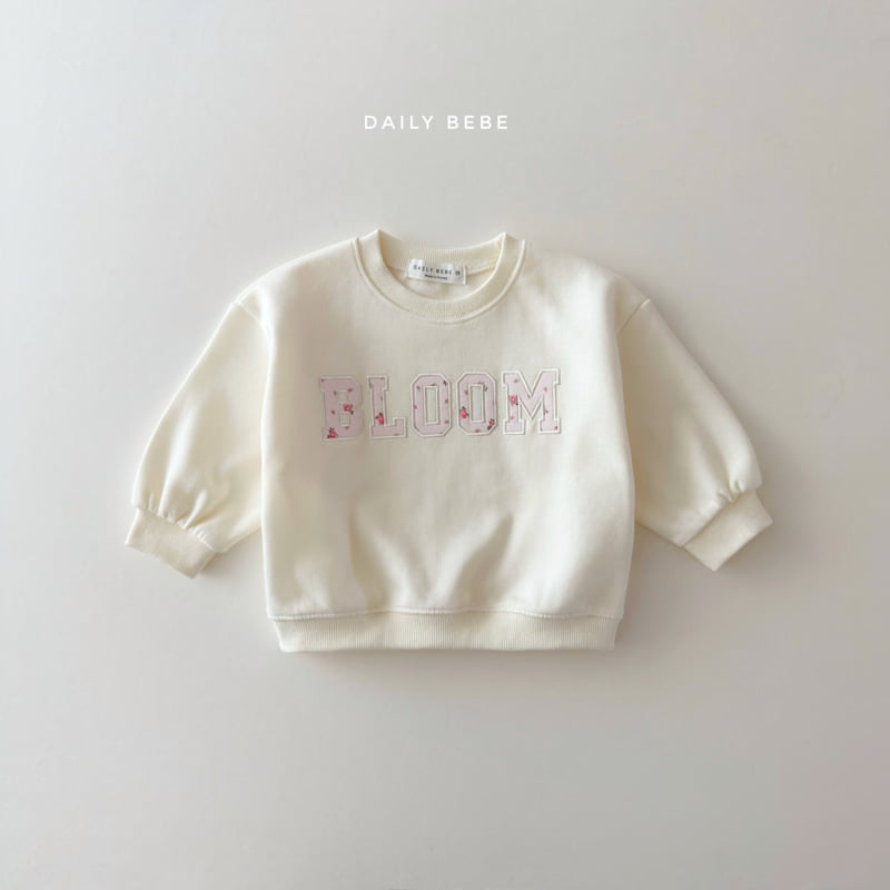 Daily Bebe - Korean Children Fashion - #prettylittlegirls - Bloom Sweatshirt - 4