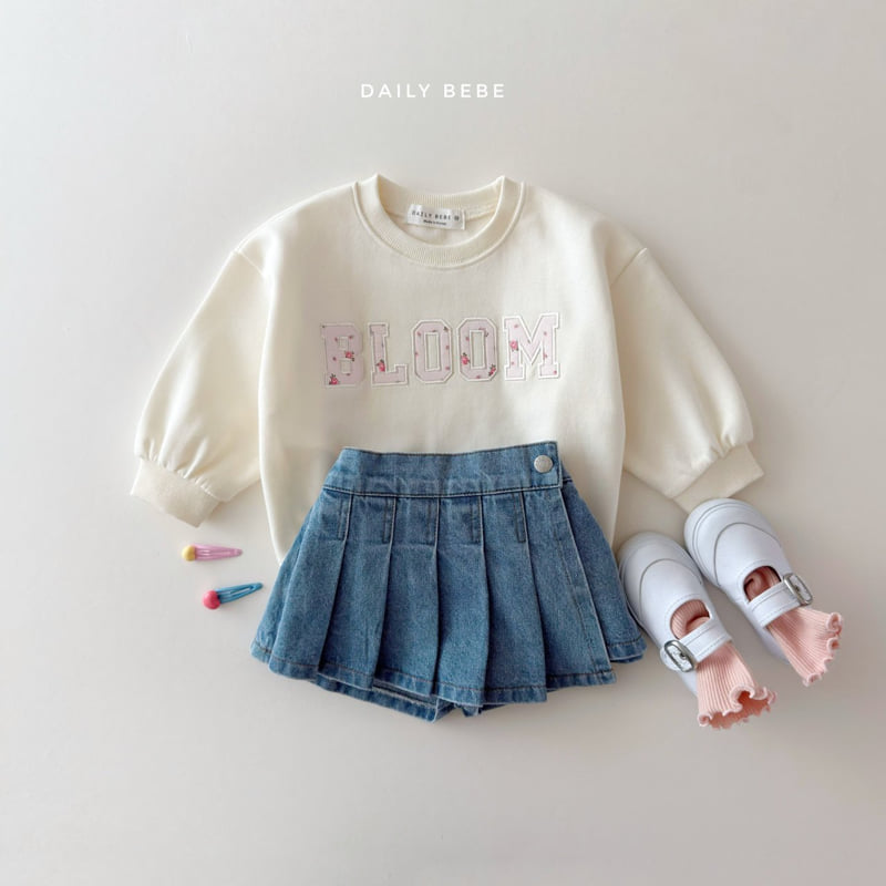 Daily Bebe - Korean Children Fashion - #childrensboutique - Bloom Sweatshirt - 6