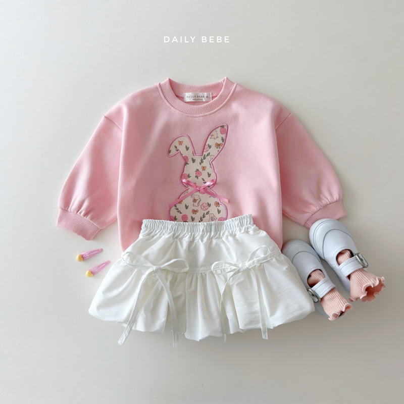 Daily Bebe - Korean Children Fashion - #childrensboutique - Floral Sweatshirt - 5