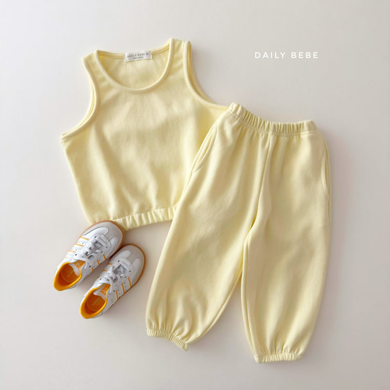 Daily Bebe - Korean Children Fashion - #designkidswear - Sleeveless Set - 3