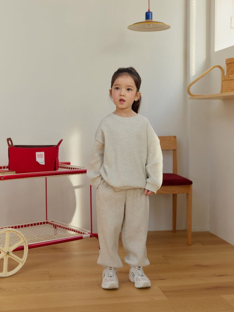 Daily Bebe - Korean Children Fashion - #discoveringself - Waffle Top Bottom Set - 11