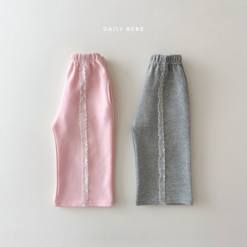 Daily Bebe - Korean Children Fashion - #discoveringself - Lace Point Setup - 6