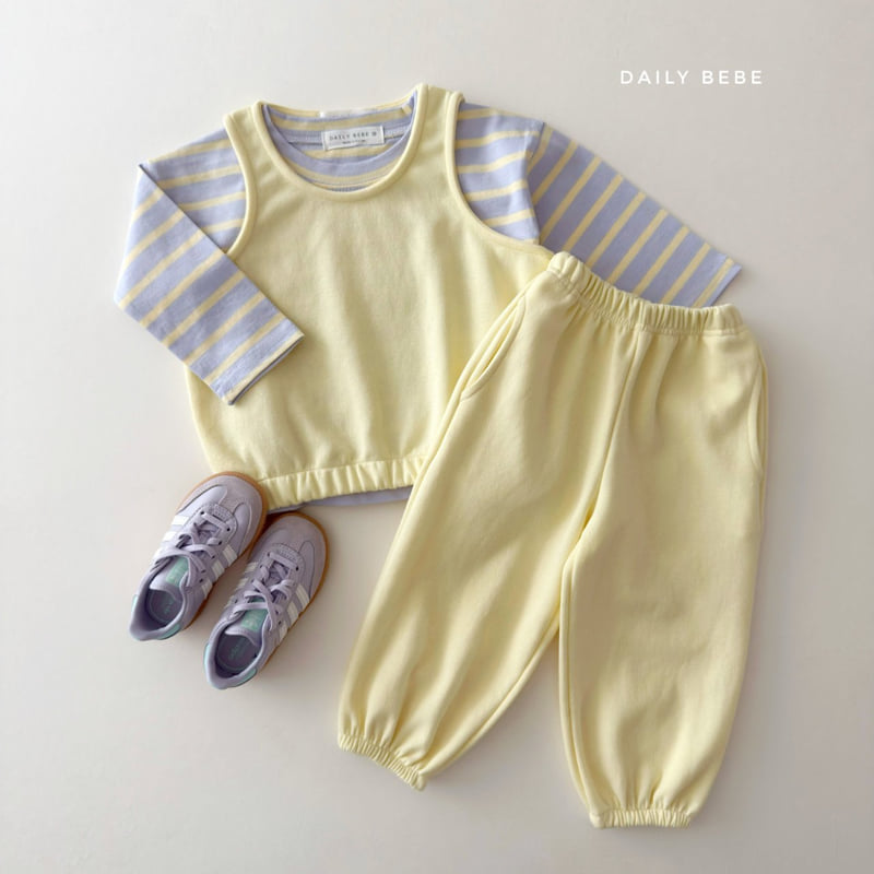 Daily Bebe - Korean Children Fashion - #designkidswear - Sleeveless Set - 4