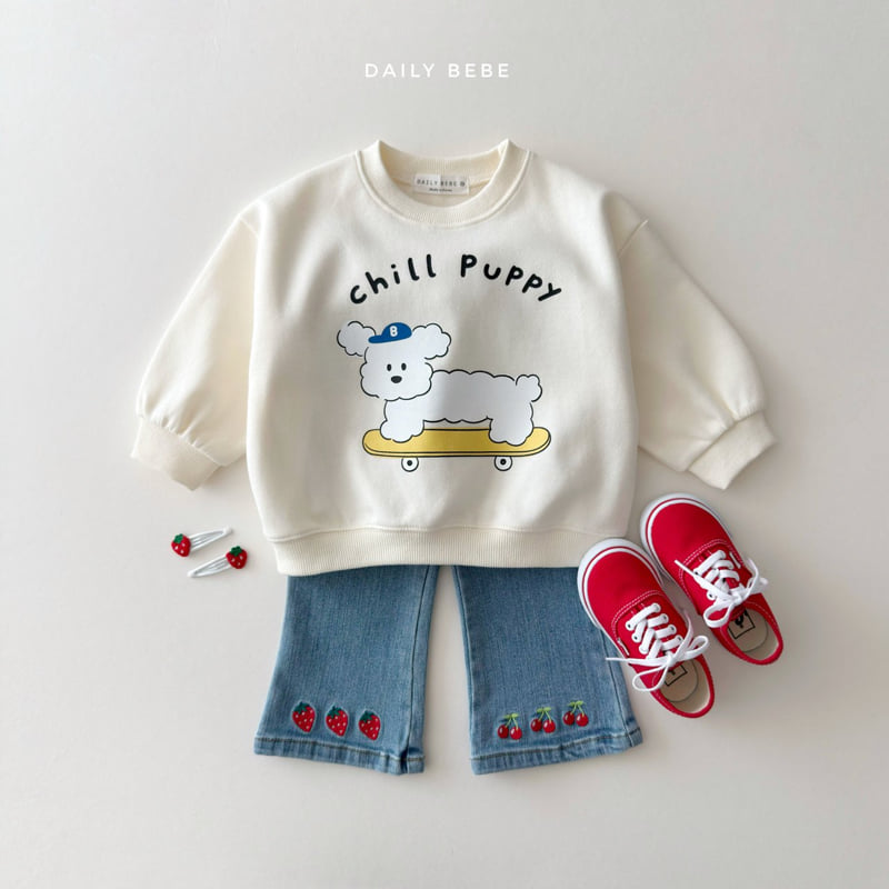 Daily Bebe - Korean Children Fashion - #discoveringself - Vroom Vroom Sweatshirt - 10
