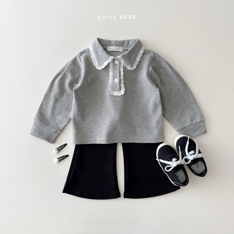 Daily Bebe - Korean Children Fashion - #discoveringself - Daily Bootcut Pants - 10