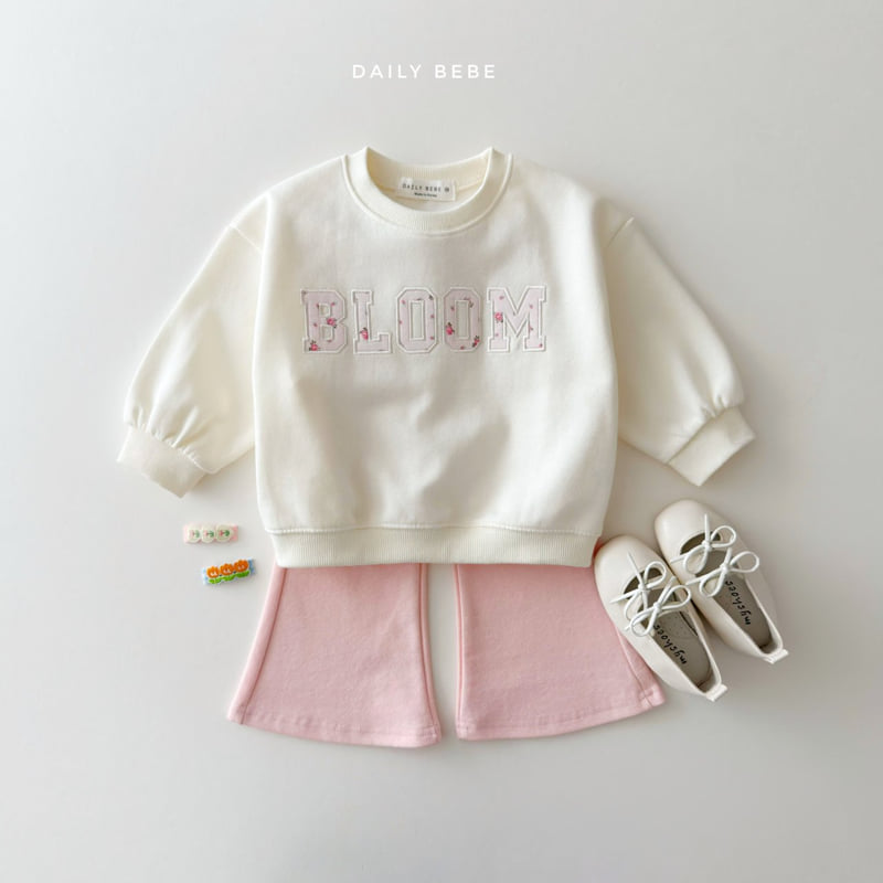Daily Bebe - Korean Children Fashion - #discoveringself - Bloom Sweatshirt - 8