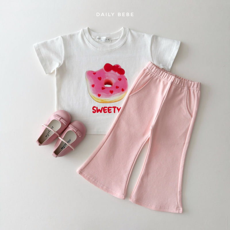 Daily Bebe - Korean Children Fashion - #fashionkids - Bakery Short Sleeve Tee - 8