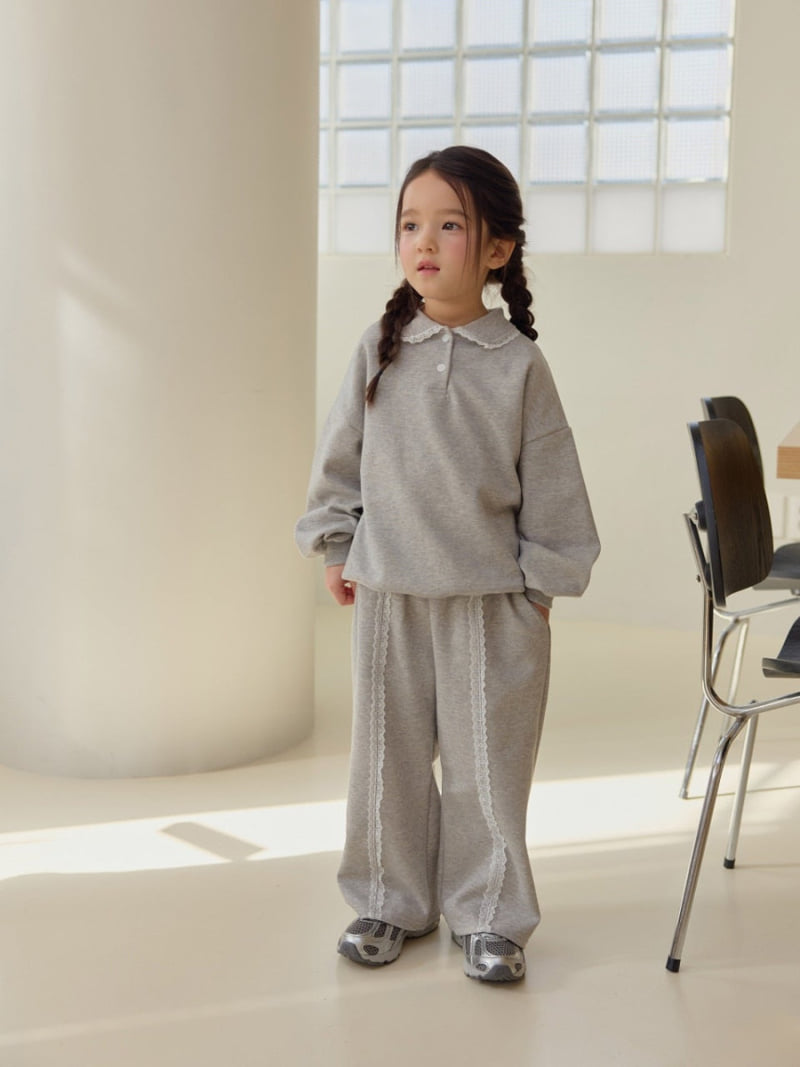 Daily Bebe - Korean Children Fashion - #fashionkids - Lace Point Setup - 7